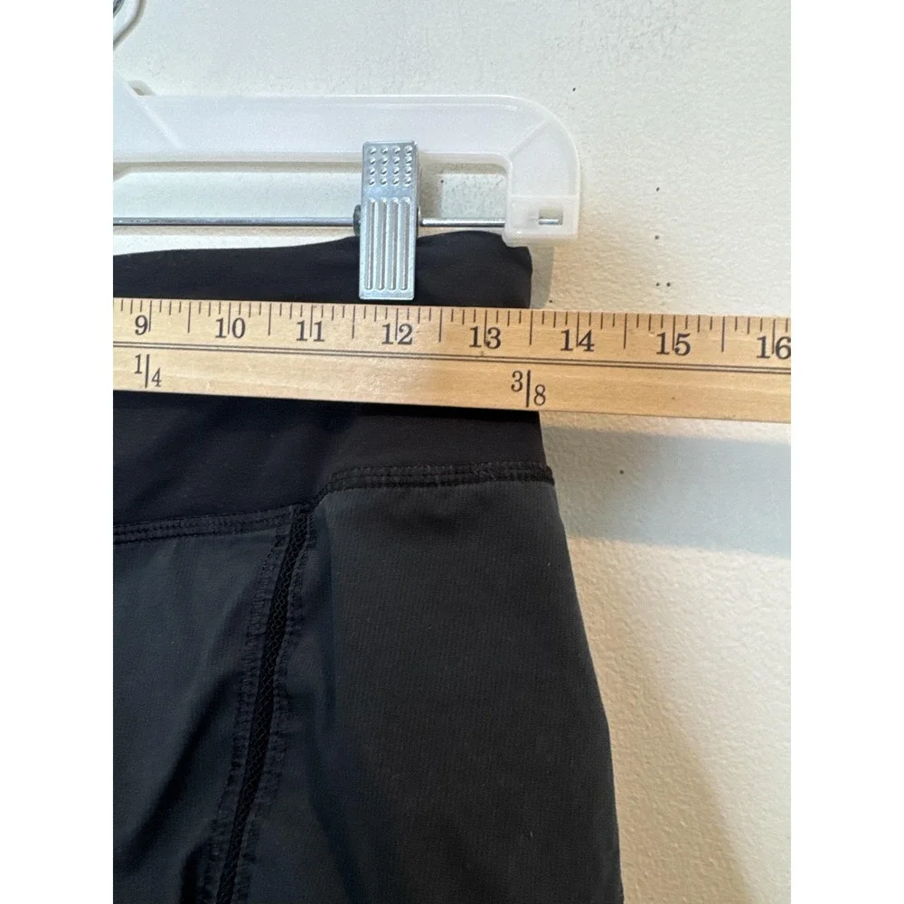 Lululemon Skort Womens 4 Black High Rise Athletic Running Tennis Lined Pockets